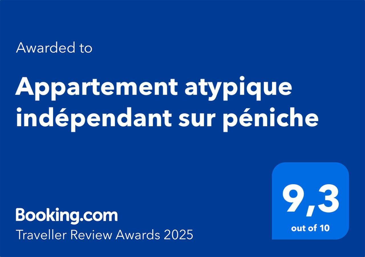 Appartement Atypique Independant Sur Peniche Metz Exterior foto